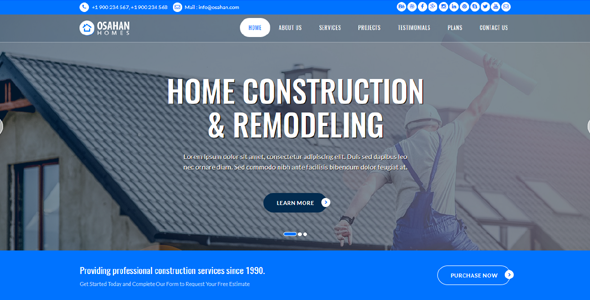 Osahan Home Construction free Bootstrap Responsive Website Template Osahan Home Construction free Bootstrap Responsive Website Template