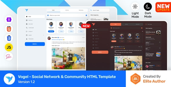 hr-25_template_preview.__large_prev Vogel - Social Network & Community HTML Template