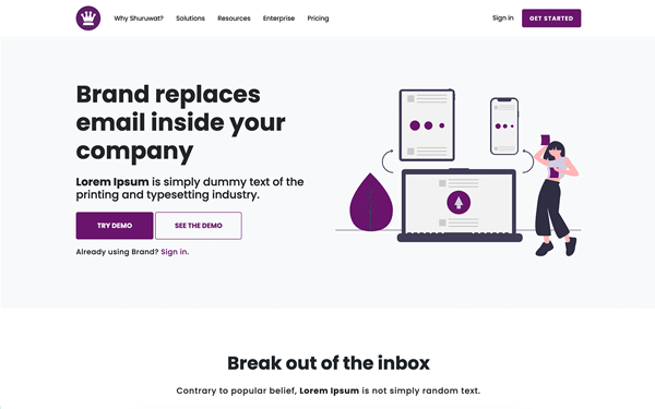 hr-41WB03B76FM Genncy - Software/Marketing Agency Template